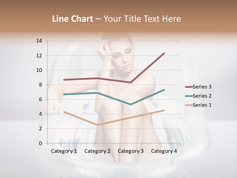 Look Female Shoulder PowerPoint Template