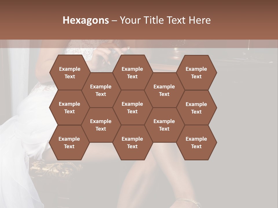 Phone Hair Mouth PowerPoint Template