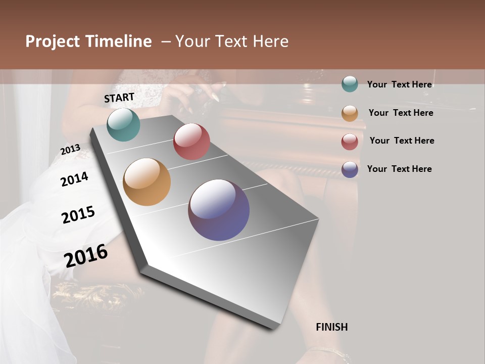 Phone Hair Mouth PowerPoint Template
