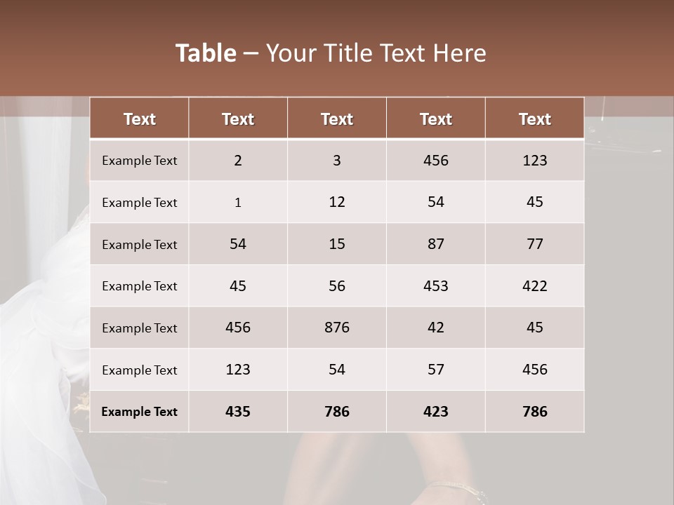 Phone Hair Mouth PowerPoint Template