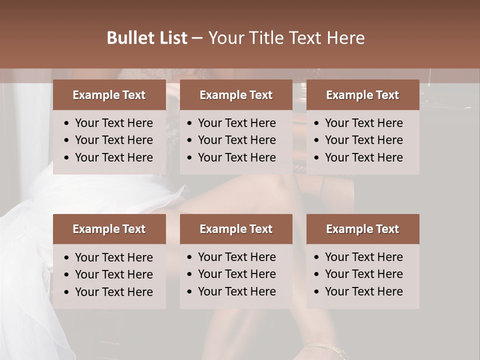 Phone Hair Mouth PowerPoint Template