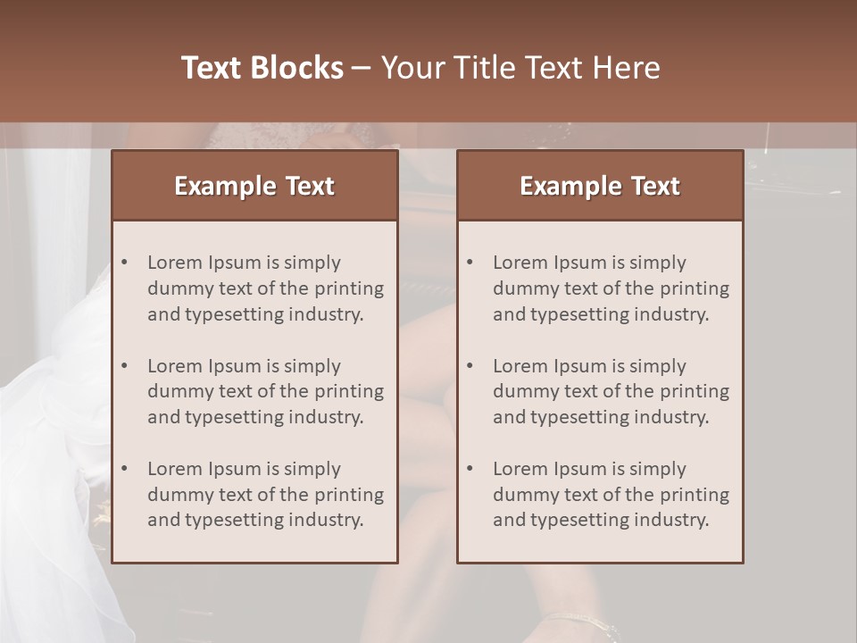 Phone Hair Mouth PowerPoint Template