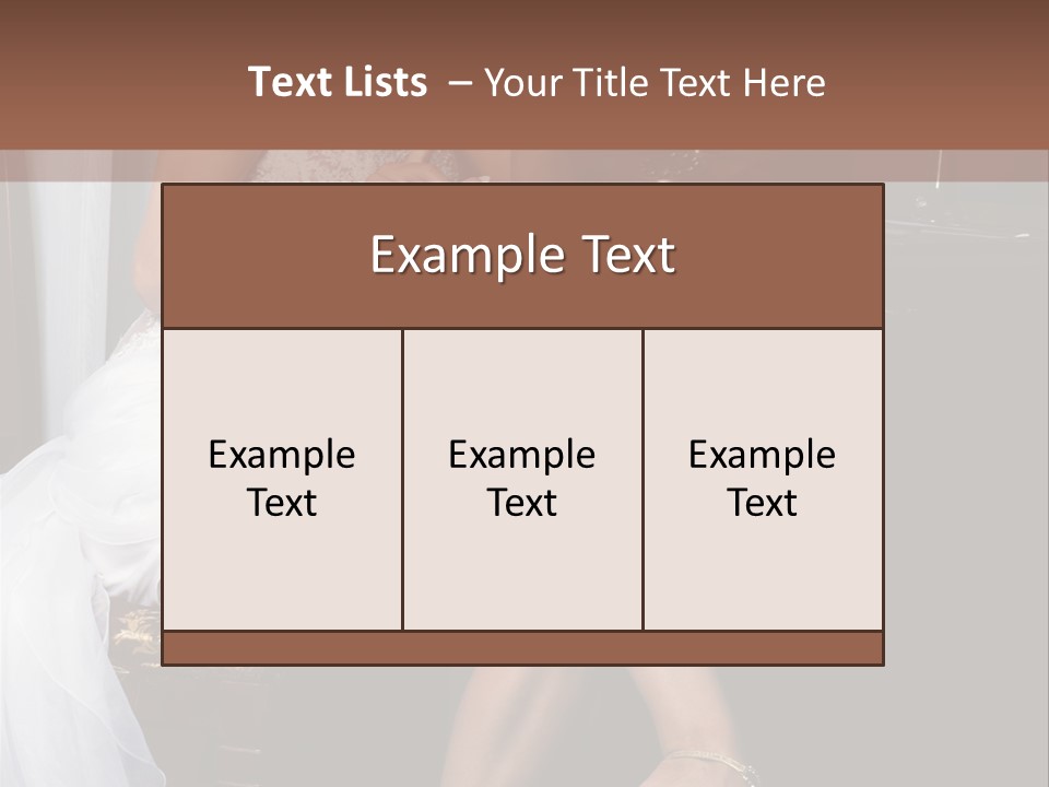 Phone Hair Mouth PowerPoint Template