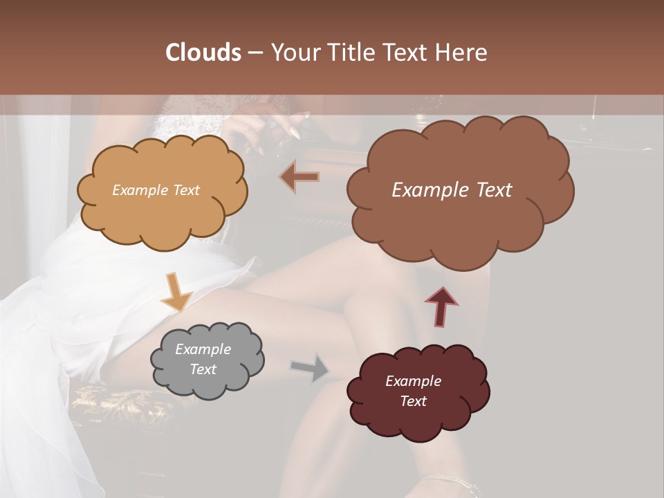 Phone Hair Mouth PowerPoint Template