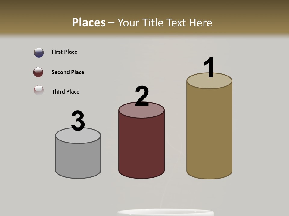 Cafe Awake Aroma PowerPoint Template