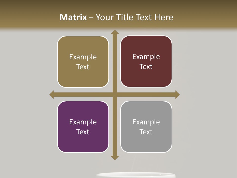 Cafe Awake Aroma PowerPoint Template