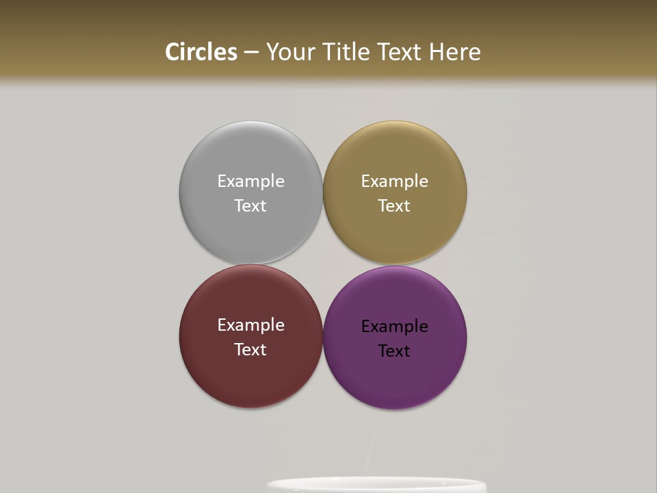 Cafe Awake Aroma PowerPoint Template