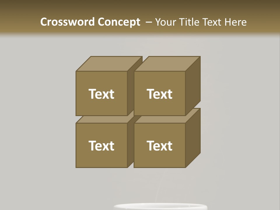 Cafe Awake Aroma PowerPoint Template