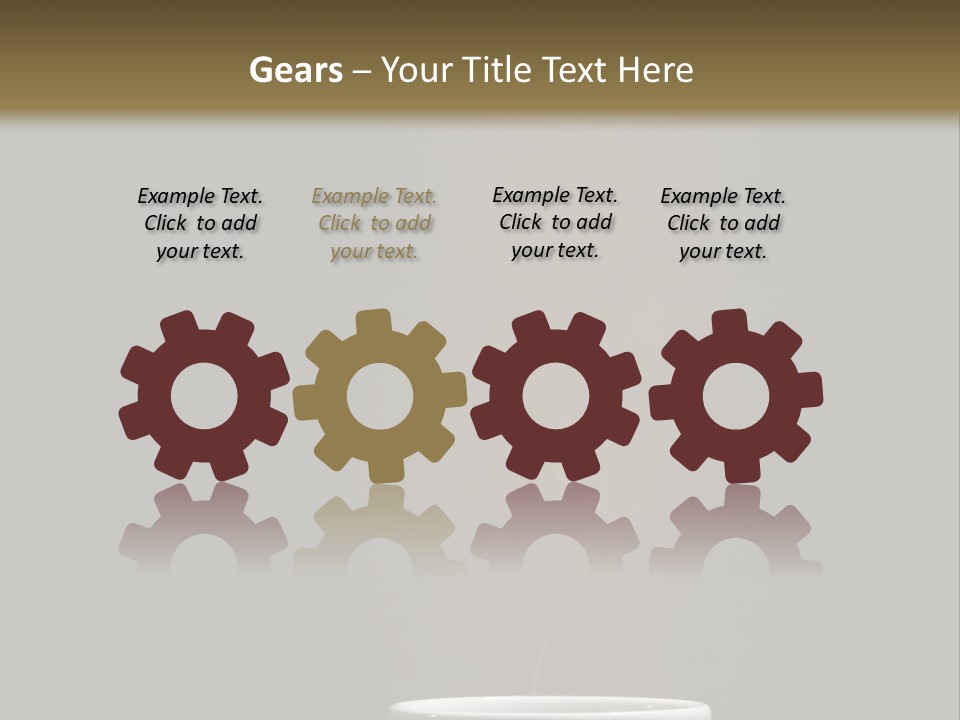 Cafe Awake Aroma PowerPoint Template