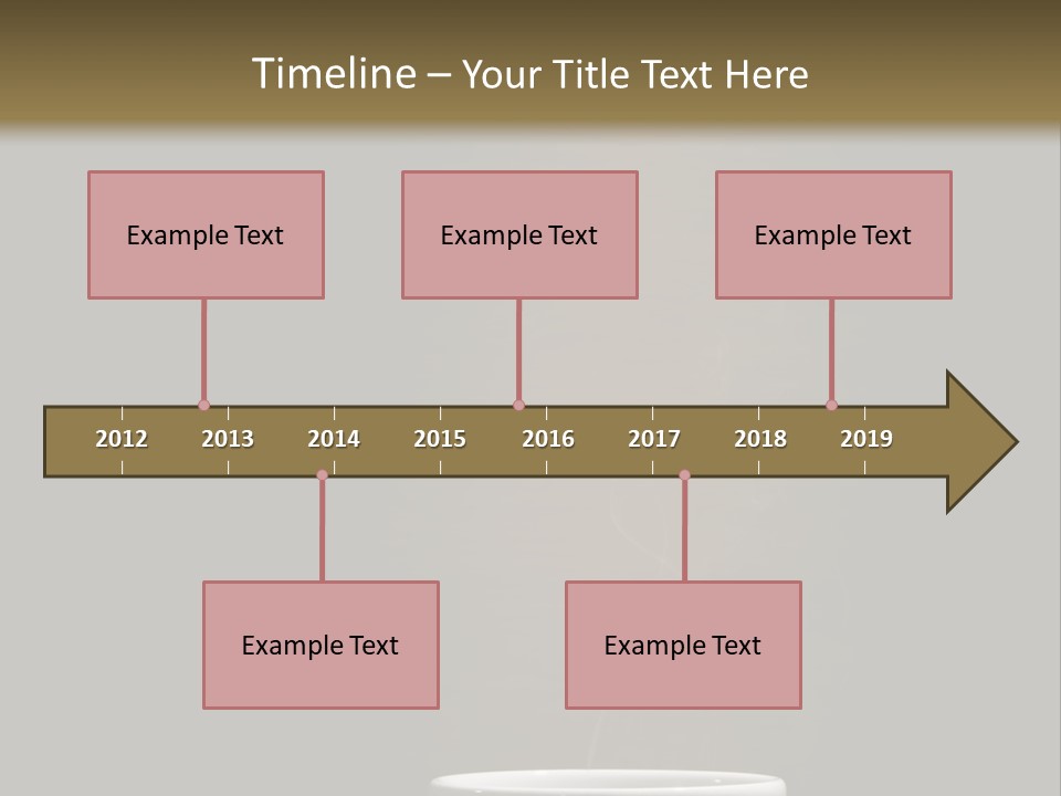 Cafe Awake Aroma PowerPoint Template
