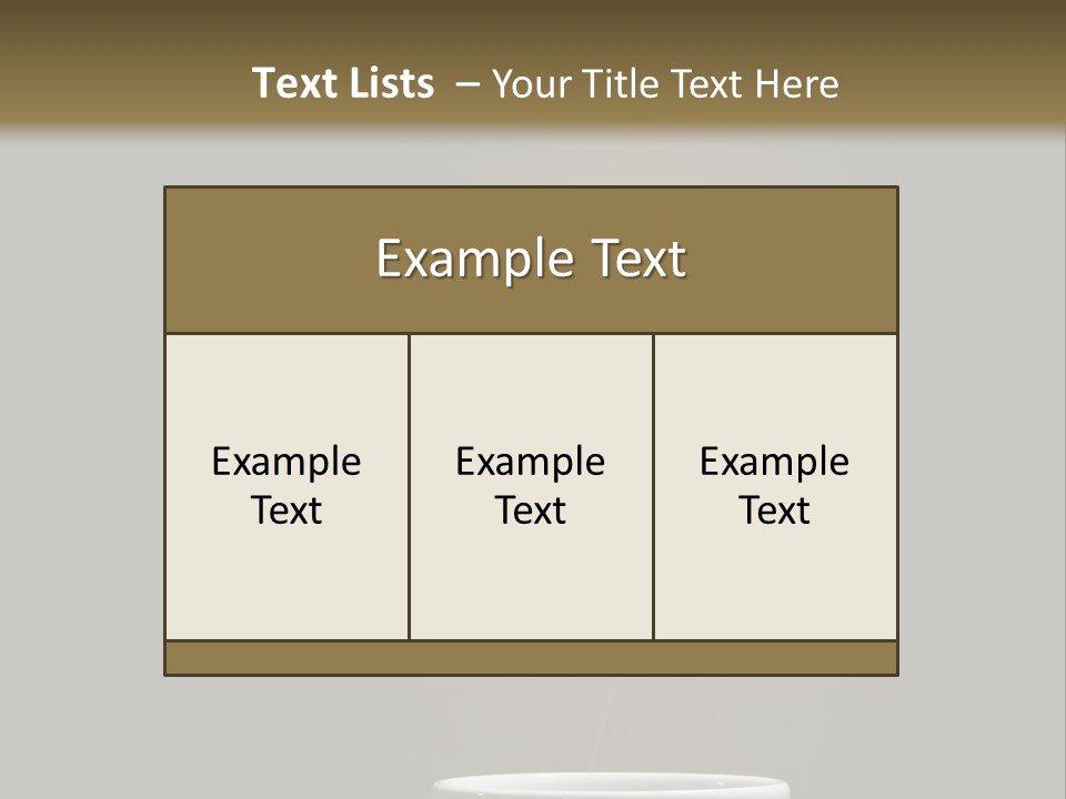 Cafe Awake Aroma PowerPoint Template