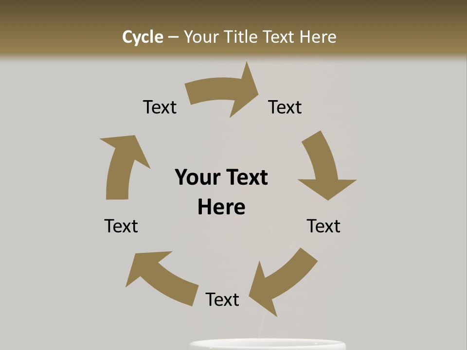 Cafe Awake Aroma PowerPoint Template