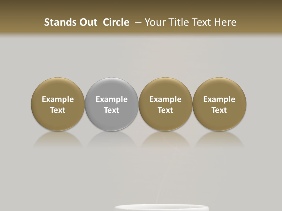 Cafe Awake Aroma PowerPoint Template