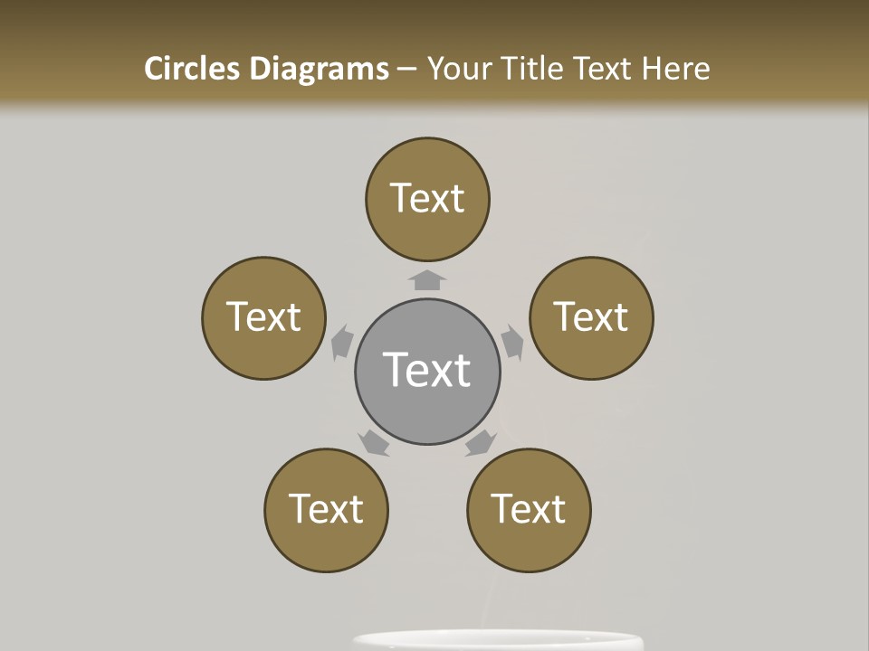 Cafe Awake Aroma PowerPoint Template
