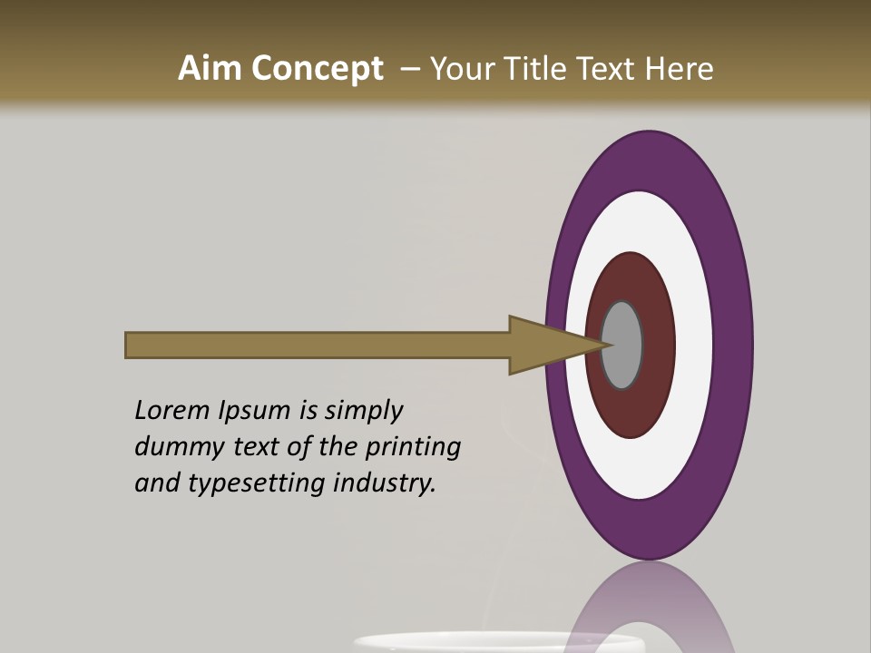 Cafe Awake Aroma PowerPoint Template