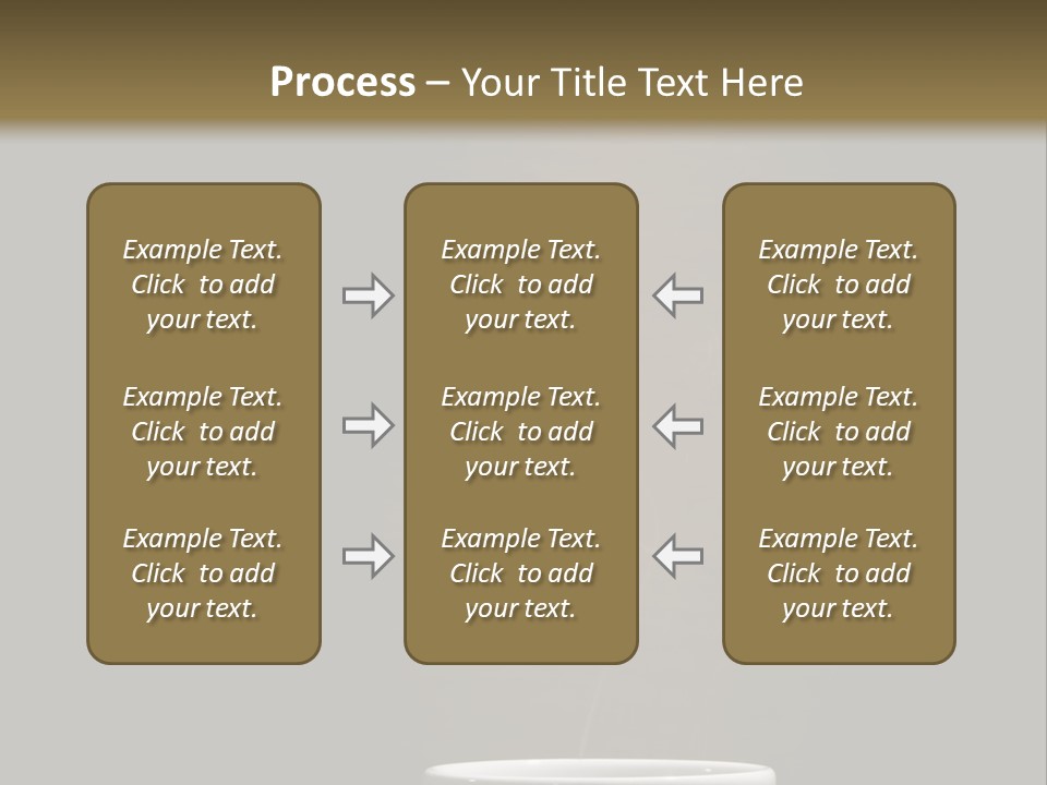 Cafe Awake Aroma PowerPoint Template
