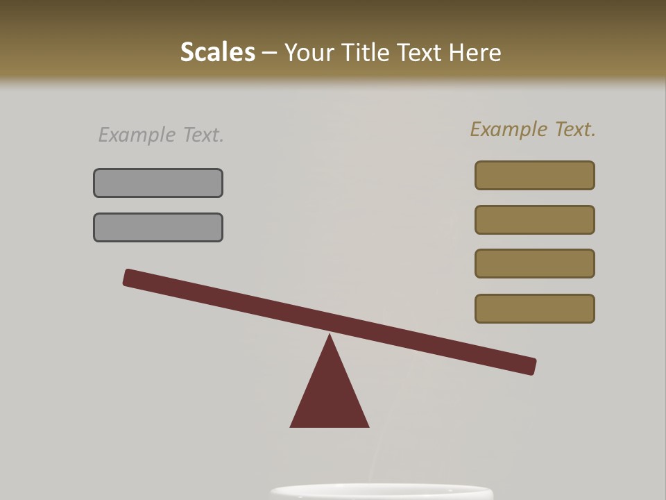 Cafe Awake Aroma PowerPoint Template
