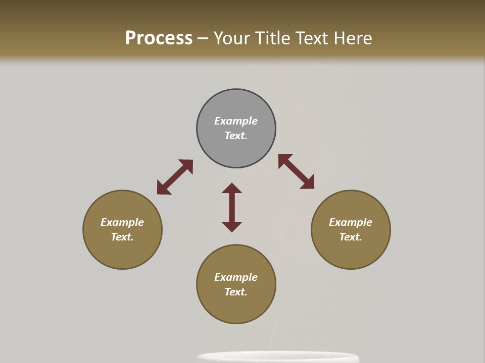 Cafe Awake Aroma PowerPoint Template