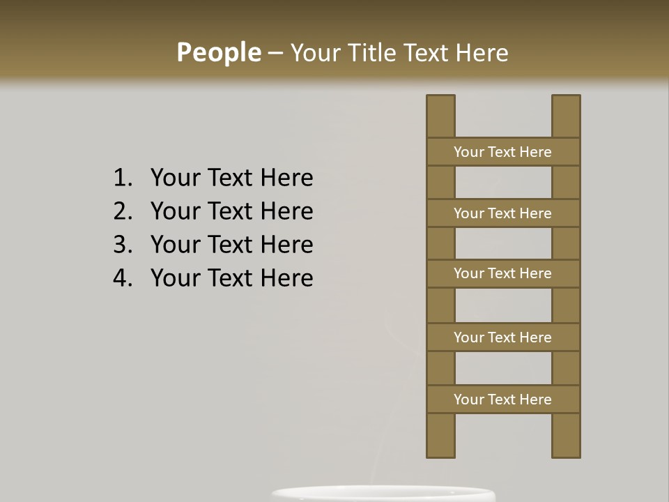 Cafe Awake Aroma PowerPoint Template