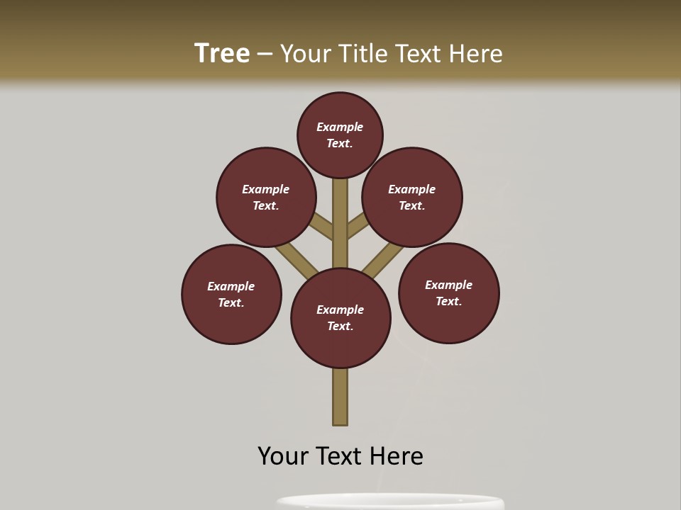 Cafe Awake Aroma PowerPoint Template