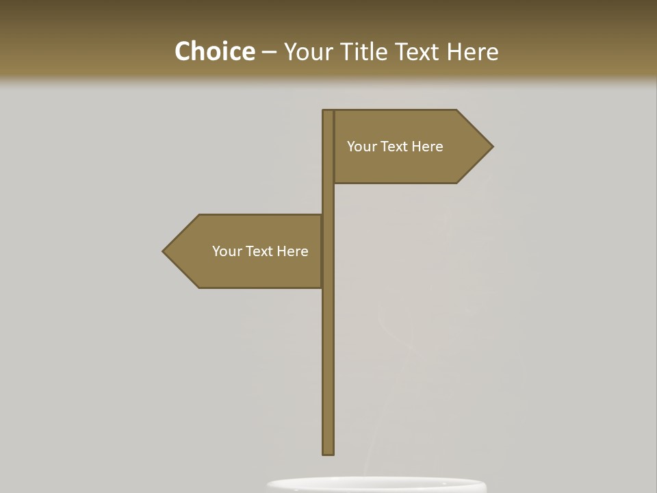 Cafe Awake Aroma PowerPoint Template