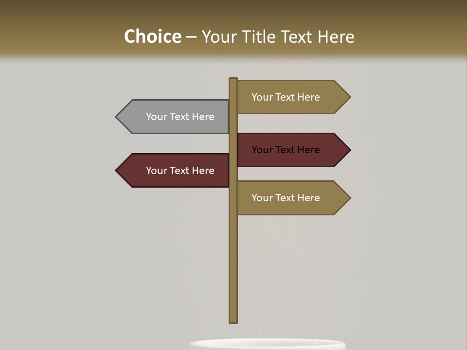 Cafe Awake Aroma PowerPoint Template