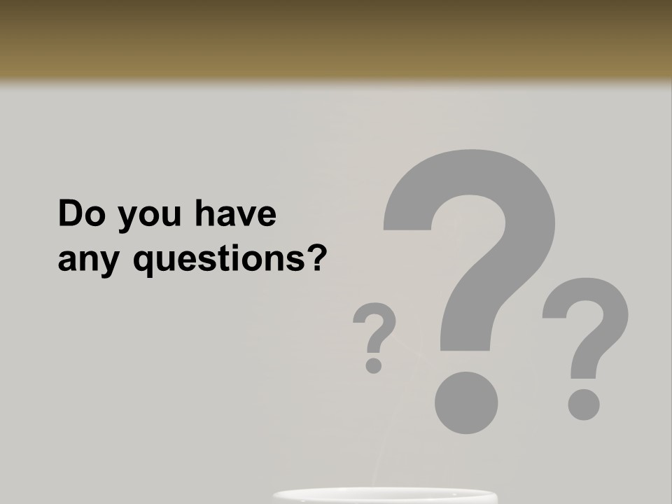 Cafe Awake Aroma PowerPoint Template