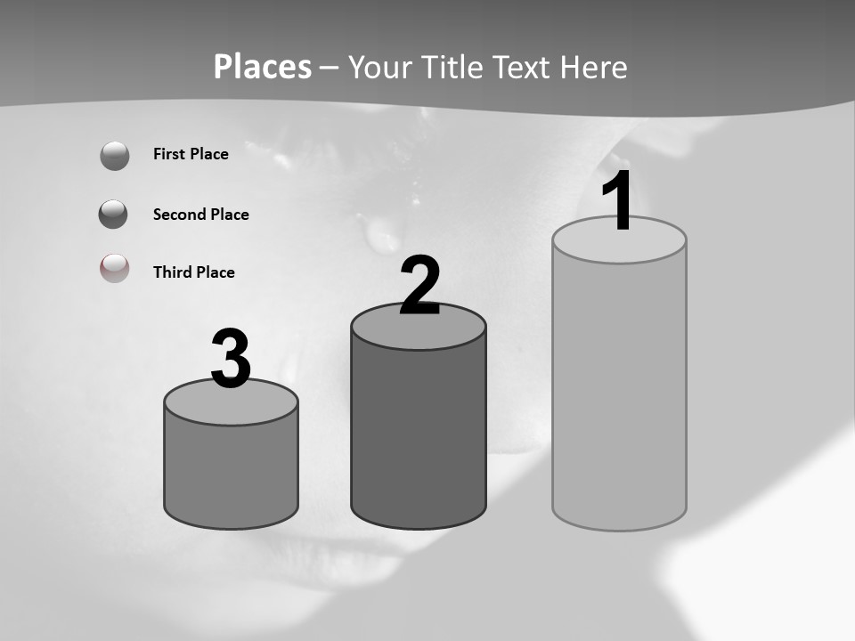 Little Black Cry PowerPoint Template