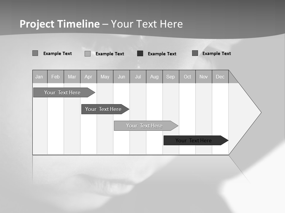 Little Black Cry PowerPoint Template