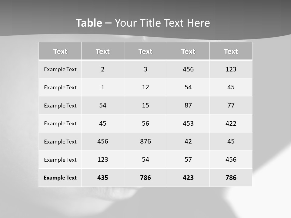 Little Black Cry PowerPoint Template