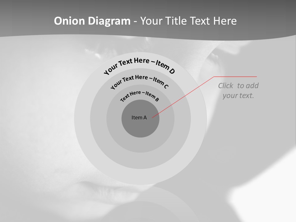 Little Black Cry PowerPoint Template