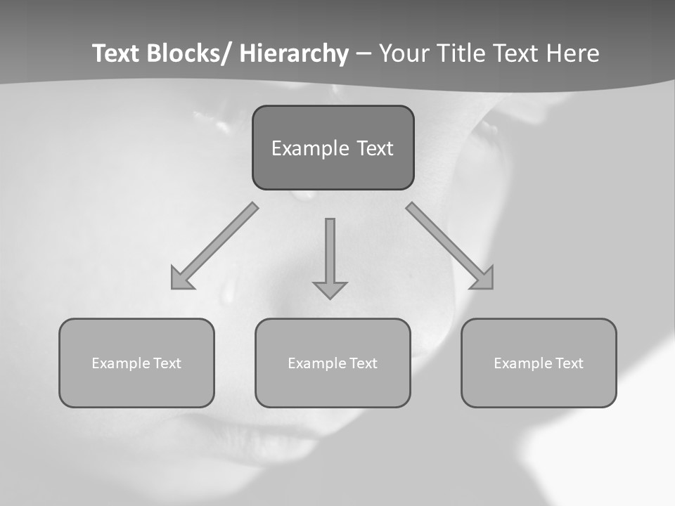 Little Black Cry PowerPoint Template