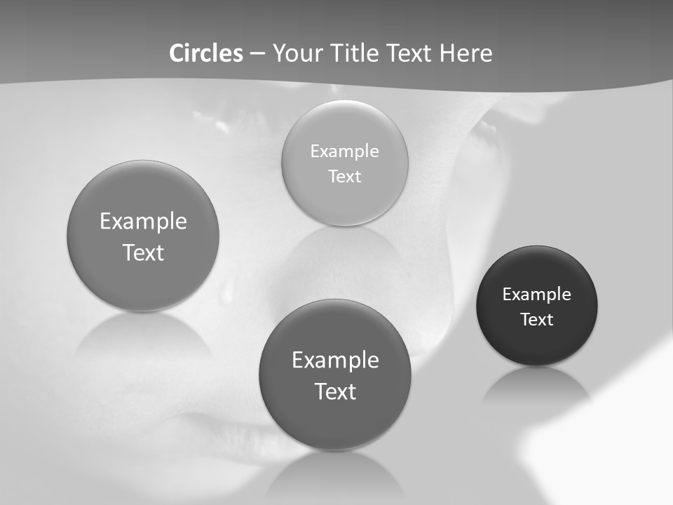 Little Black Cry PowerPoint Template