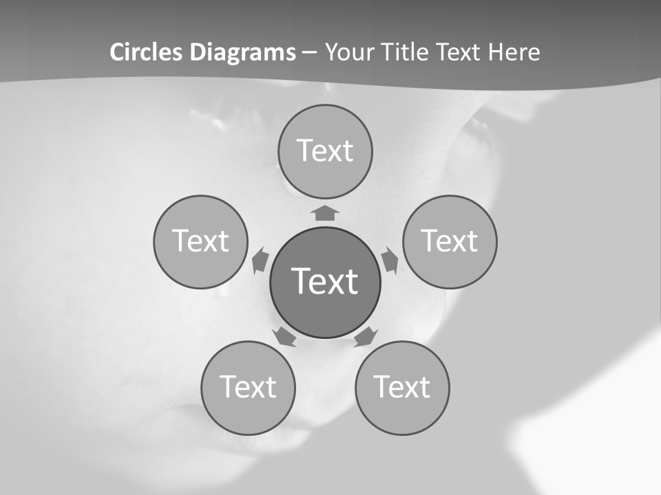 Little Black Cry PowerPoint Template