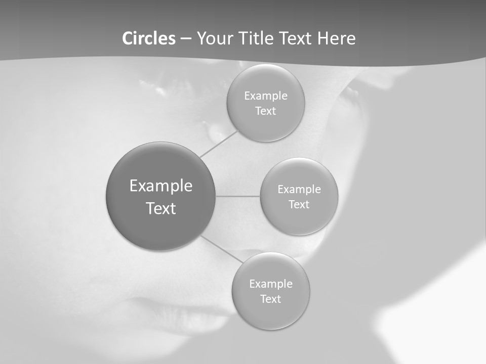 Little Black Cry PowerPoint Template