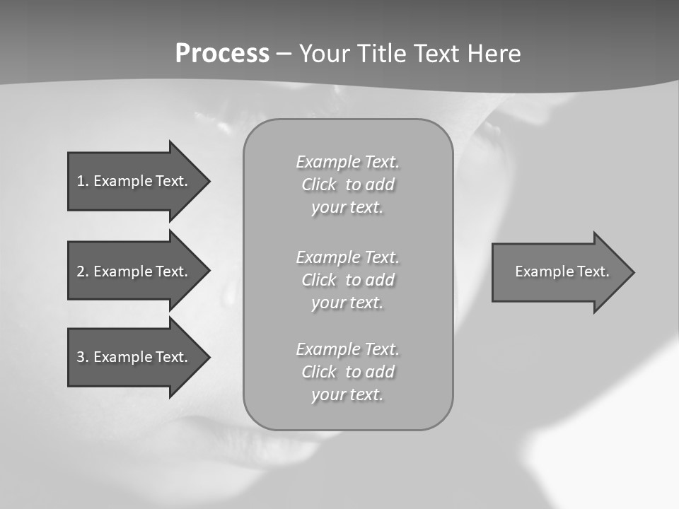 Little Black Cry PowerPoint Template