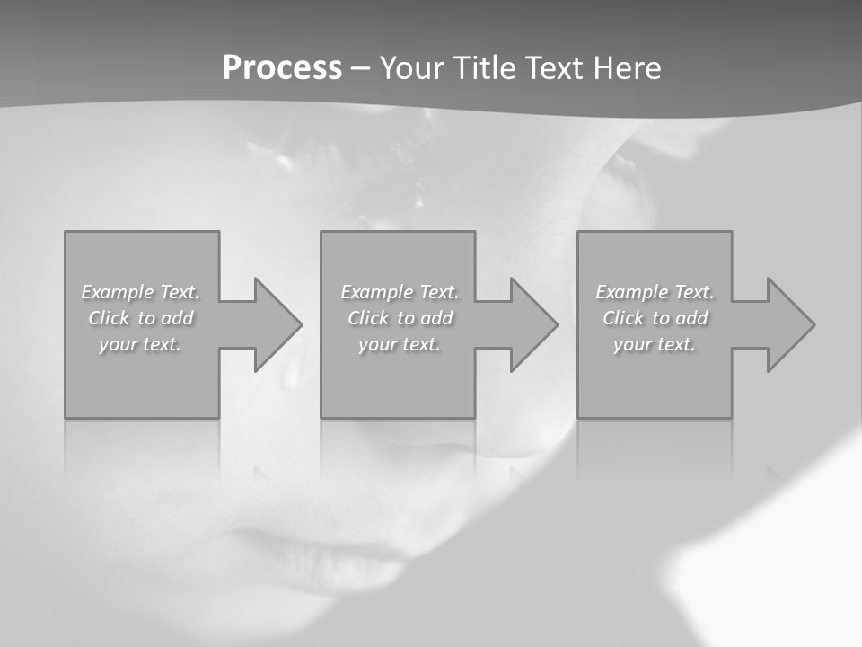 Little Black Cry PowerPoint Template