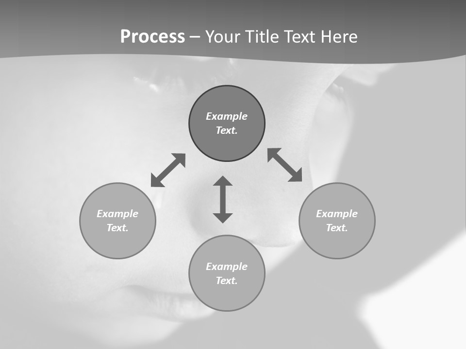 Little Black Cry PowerPoint Template