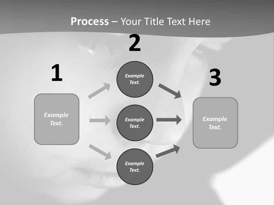 Little Black Cry PowerPoint Template