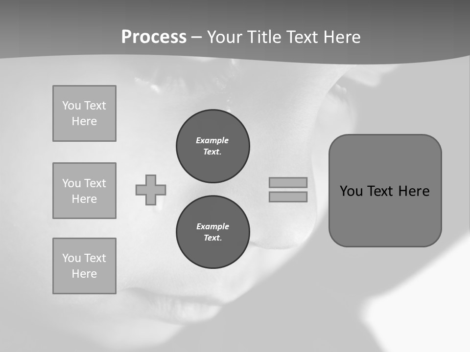 Little Black Cry PowerPoint Template