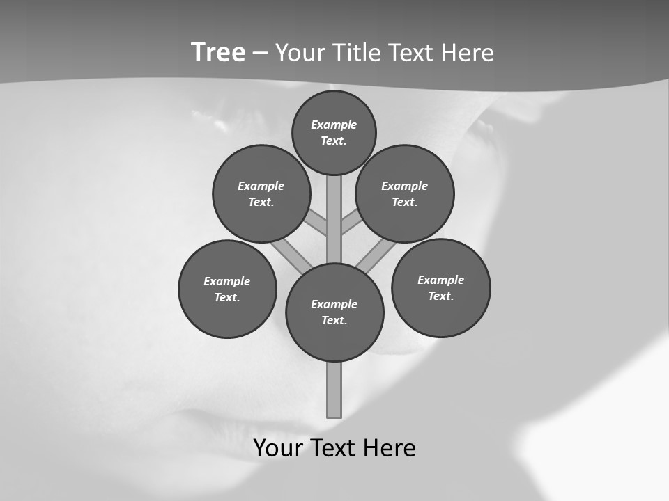 Little Black Cry PowerPoint Template