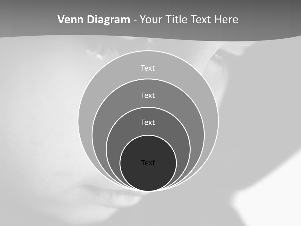 Little Black Cry PowerPoint Template