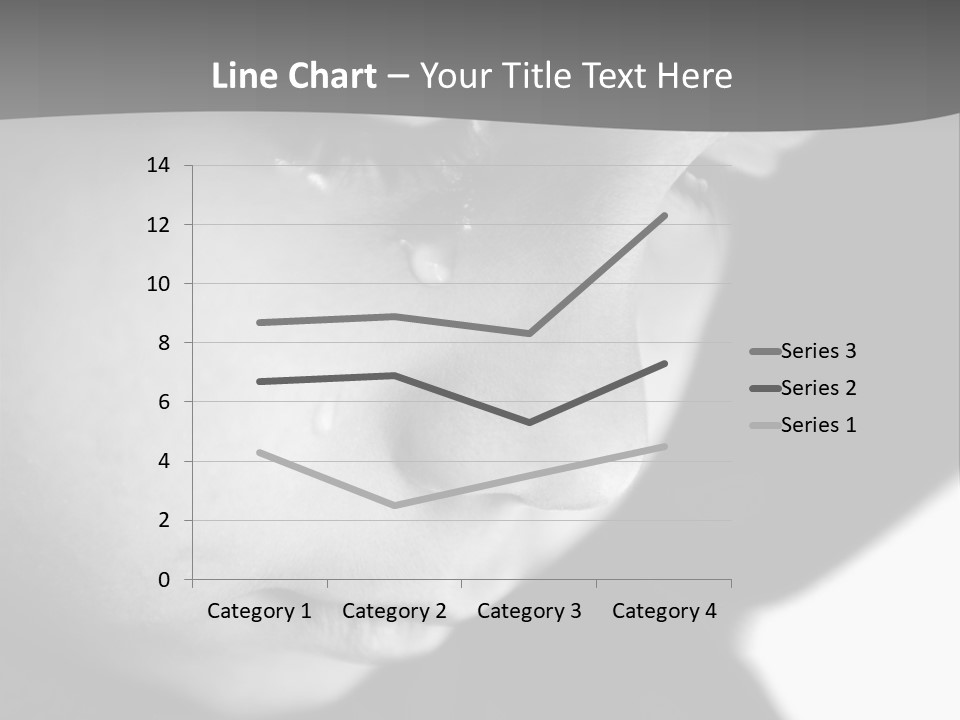 Little Black Cry PowerPoint Template