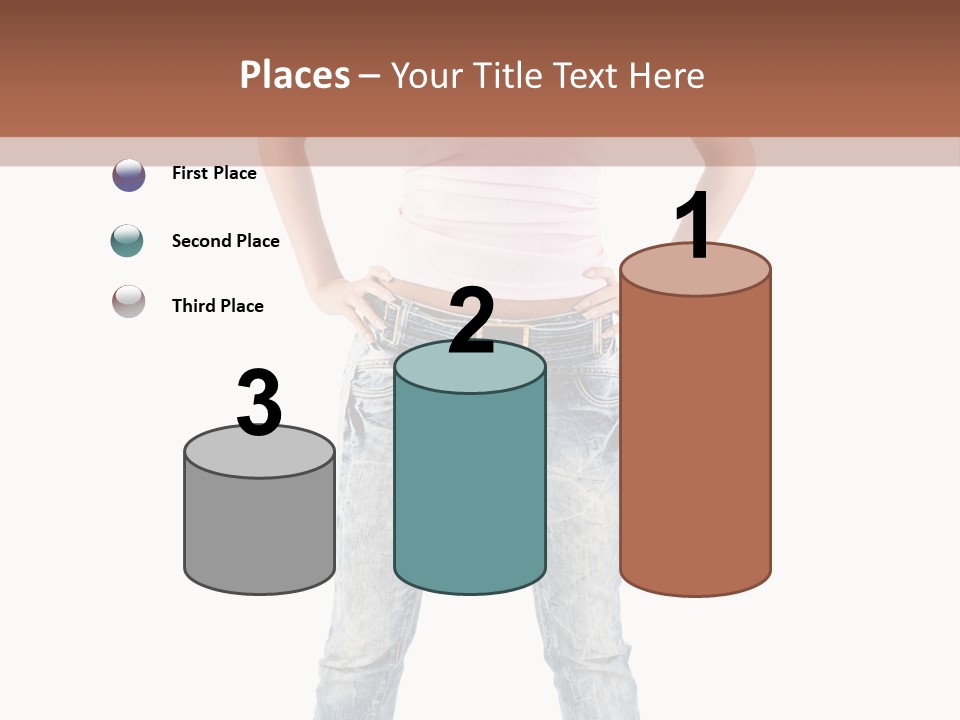 Pretty Female Looking PowerPoint Template