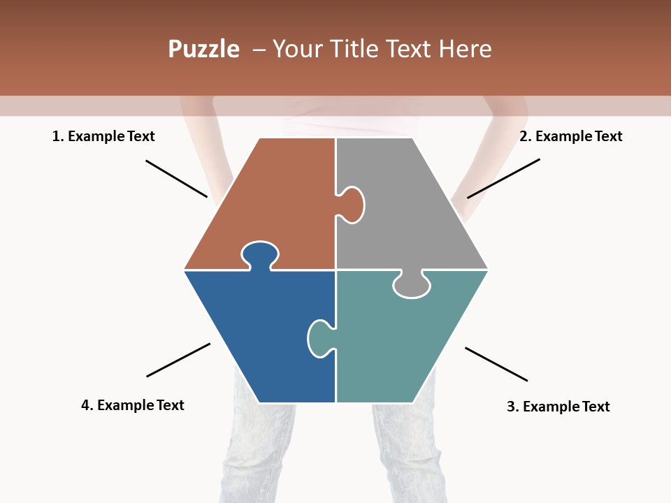 Pretty Female Looking PowerPoint Template