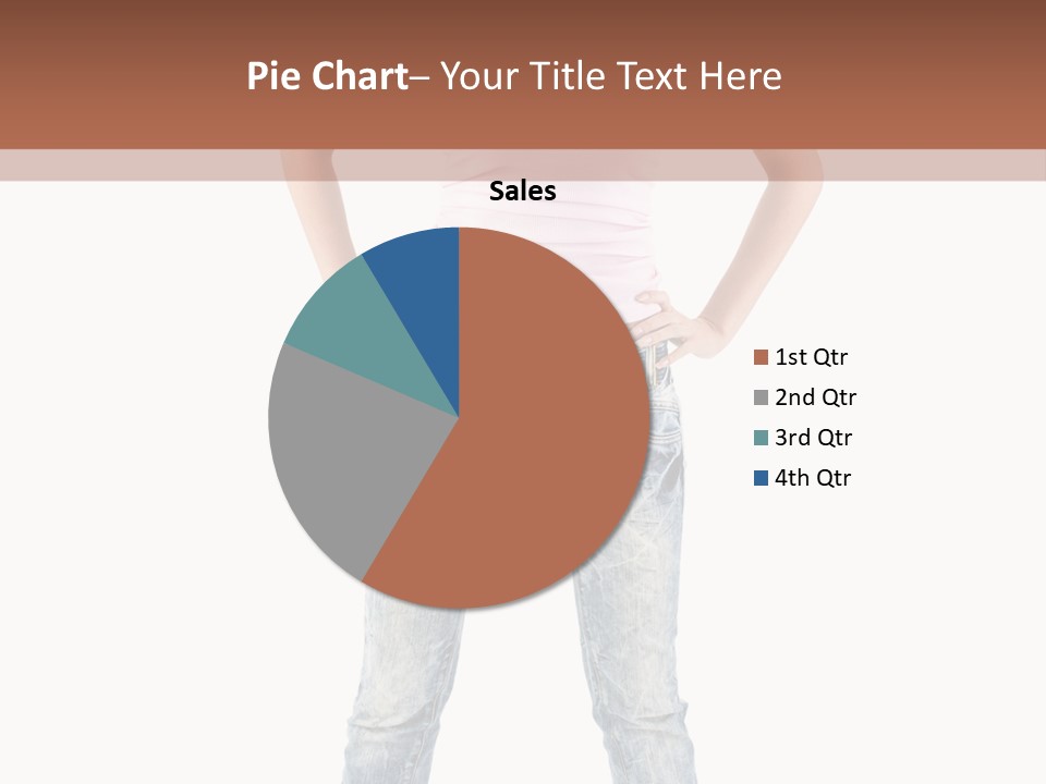 Pretty Female Looking PowerPoint Template