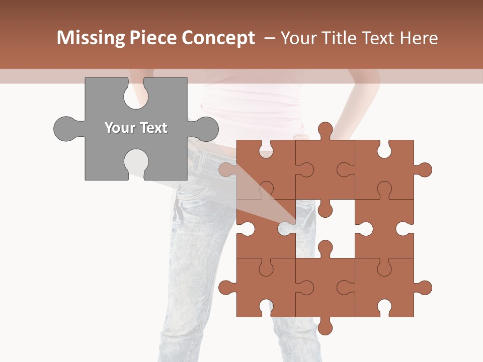 Pretty Female Looking PowerPoint Template