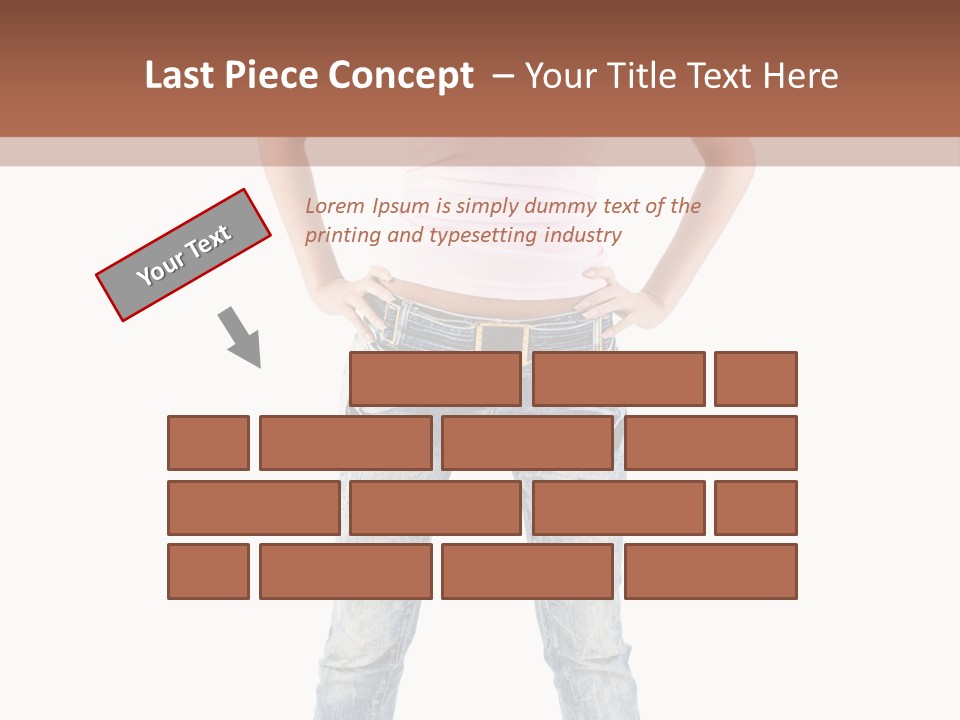 Pretty Female Looking PowerPoint Template