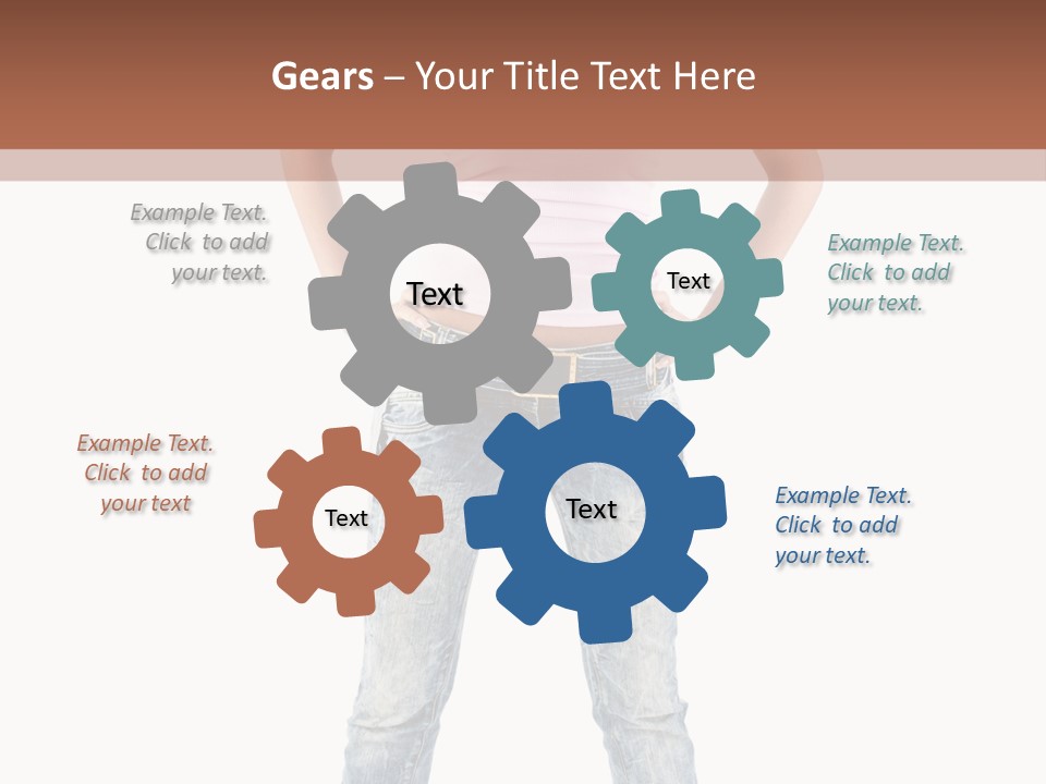 Pretty Female Looking PowerPoint Template