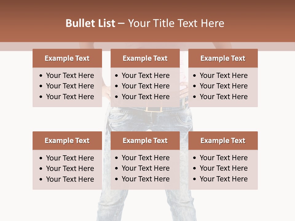 Pretty Female Looking PowerPoint Template